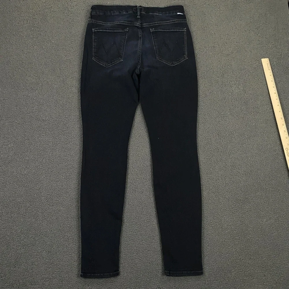 Mother High Waisted Looker Jeans size 30 Coffe Tea or Me? Stretch Denim Skinny